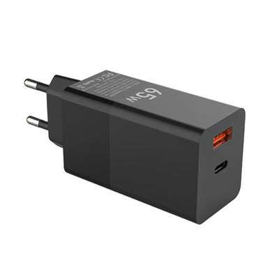 شارژ سریع شارژر دیواری 3 پورت 65W نوع C PD 3.0
